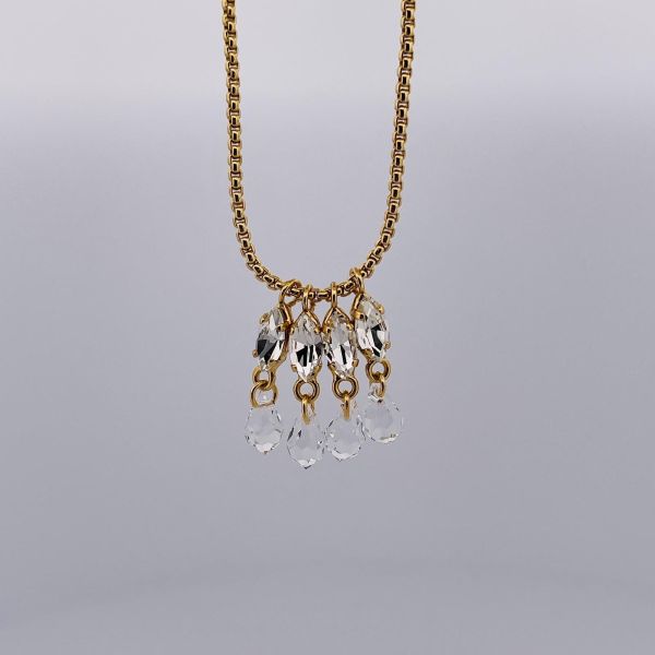 Angelo Moretti de luxe Ketting crystal Dames (Ketting - AMDK508CY) - Illi Roeselare - Accessories & Fashion