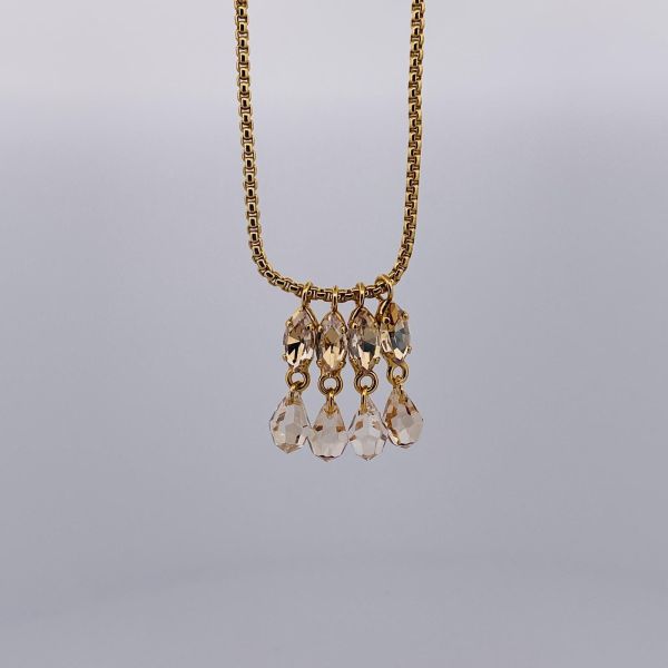 Angelo Moretti de luxe Ketting Goud Dames (Ketting - AMDK508G) - Illi Roeselare - Accessories & Fashion