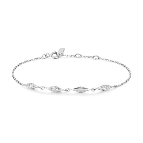 Ania Haie Armband zilver Dames (Armband - b061-04h silver multi sparkle ) - Illi Roeselare - Accessories & Fashion