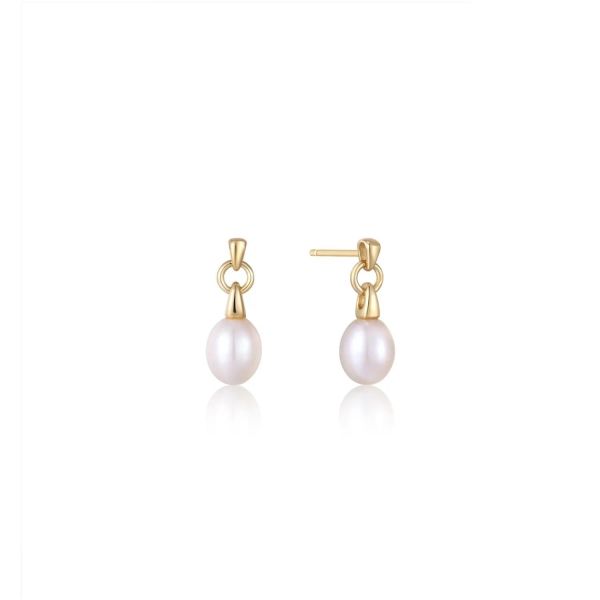 Ania Haie OORBELLEN Goud Dames (Oorbellen - e043-02g pearl drop stud ) - Illi Roeselare - Accessories & Fashion