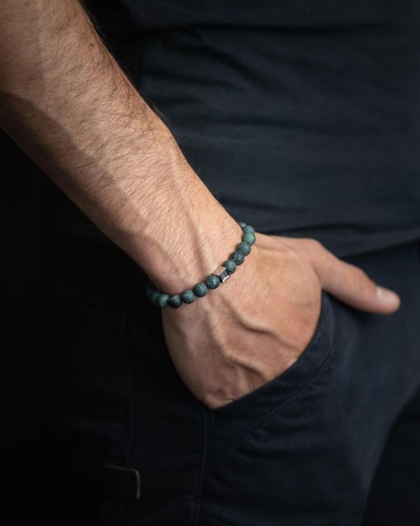 Gemini Armband DONKERGROEN Heren (Armband Alpha - A9) - Illi Roeselare - Accessories & Fashion