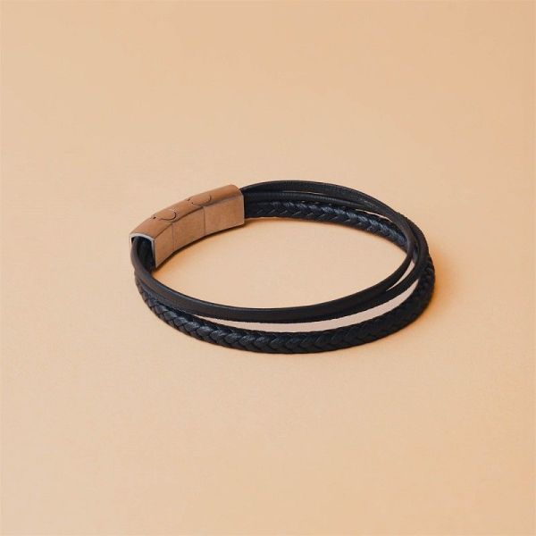 Gemini Armband Donkerblauw Heren (Armband Arte - ART03) - Illi Roeselare - Accessories & Fashion