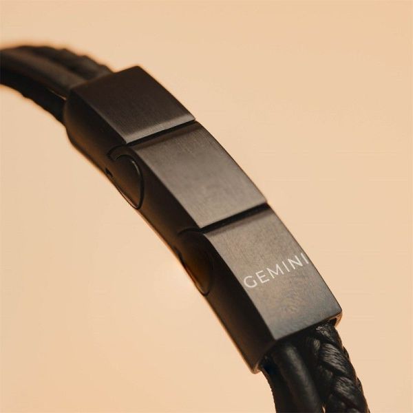 Gemini Armband zwart Heren (Armband Arte - ART01) - Illi Roeselare - Accessories & Fashion