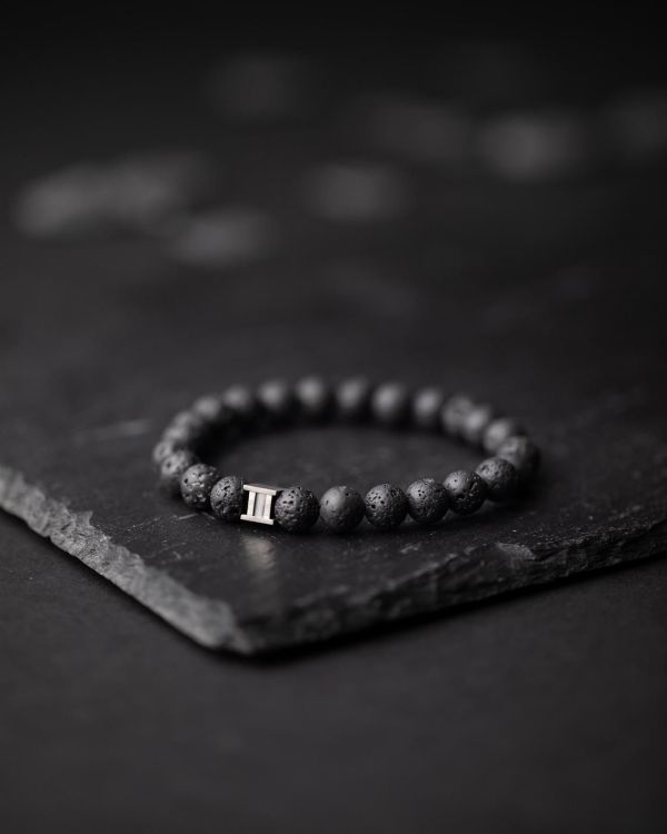 Gemini Armband zwart Heren (Armband Lava - d3) - Illi Roeselare - Accessories & Fashion