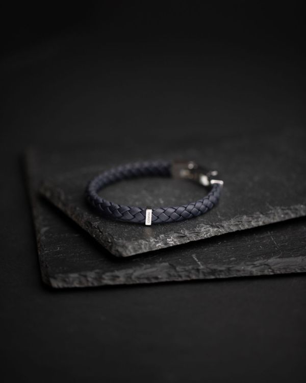 Gemini Armband Donkerblauw Heren (Armband Una - 043) - Illi Roeselare - Accessories & Fashion