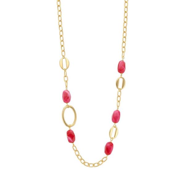 les Cordes Ketting Fushia Dames (DRAGO - 77937969) - Illi Roeselare - Accessories & Fashion