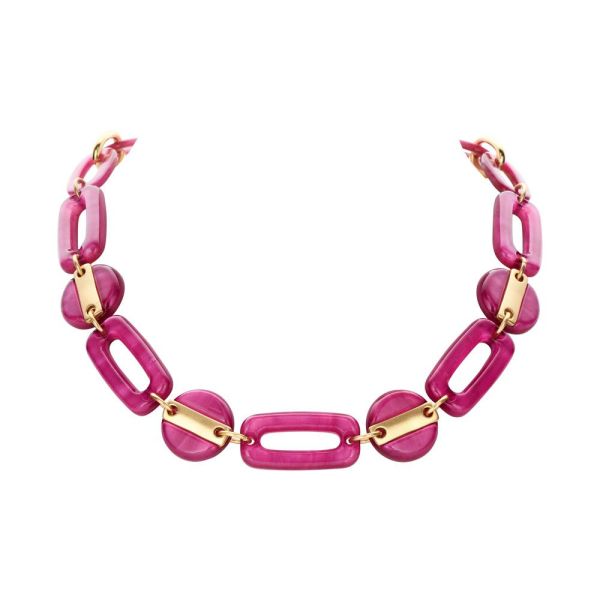 les Cordes COLLIER fuchsia Dames (KORA - 77936822) - Illi Roeselare - Accessories & Fashion