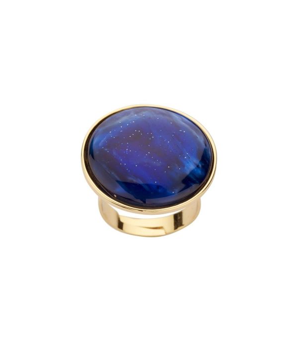 les Cordes Ring FEL BLAUW Dames (KRI1 - 77936976) - Illi Roeselare - Accessories & Fashion