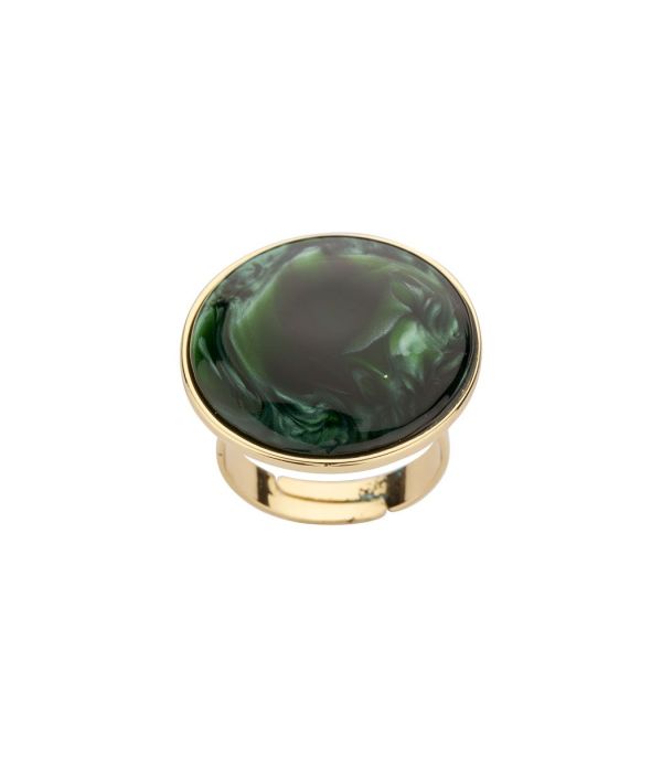 les Cordes Ring Groen Dames (KRI1 - 77936978) - Illi Roeselare - Accessories & Fashion