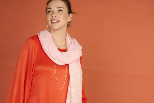 les Cordes Sjaals ROOS Dames (LCSCARVES128 - 77936410) - Illi Roeselare - Accessories & Fashion