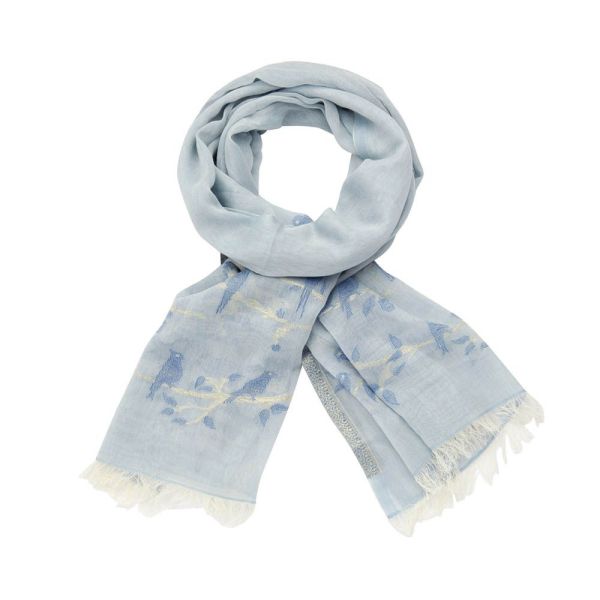 les Cordes Sjaals blauw Dames (LCSCARVES169 - 77937571) - Illi Roeselare - Accessories & Fashion