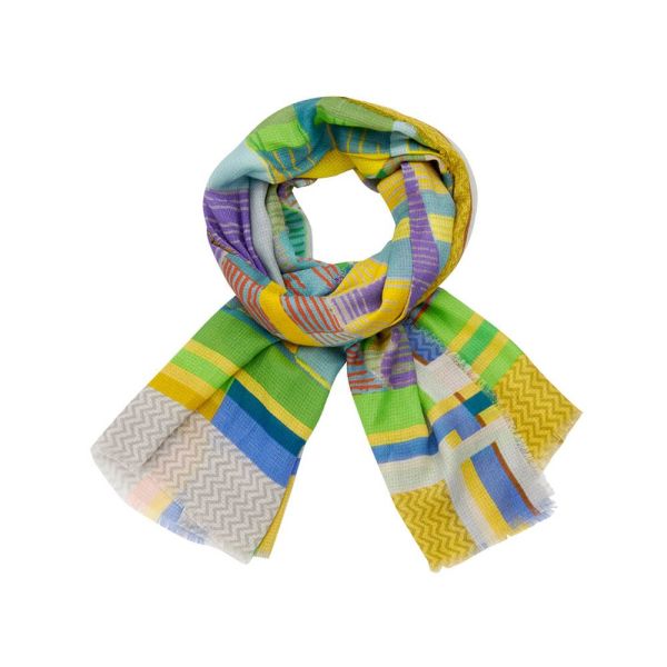 les Cordes Sjaals MULTI GROEN Dames (LCSCARVES170 - ) - Illi Roeselare - Accessories & Fashion