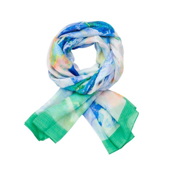 les Cordes Sjaals MULTI BLAUW Dames (LCSCARVES193 - 77938469) - Illi Roeselare - Accessories & Fashion