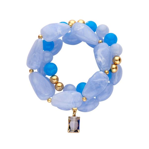 les Cordes Armband Licht blauw Dames (PAN71 (AB) - ) - Illi Roeselare - Accessories & Fashion