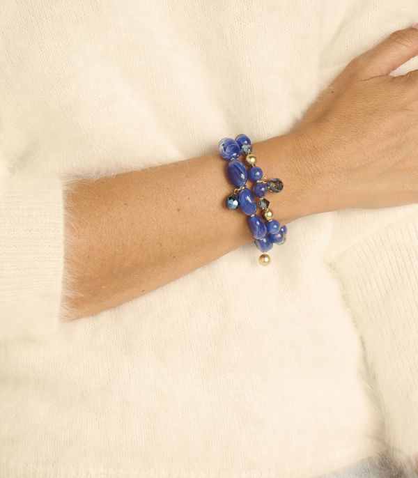 les Cordes Armband Bic blauw Dames (PAN78 (AB) - ) - Illi Roeselare - Accessories & Fashion