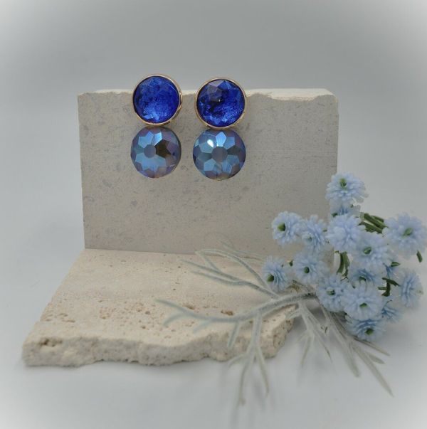 Maison Cachet OORBELLEN Bic blauw Dames (Oorbellen - reflets bleus) - Illi Roeselare - Accessories & Fashion