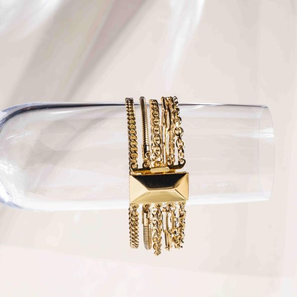 Souvenirs de Pomme OORBELLEN Goud Dames (Armband Fusion - cha101) - Illi Roeselare - Accessories & Fashion