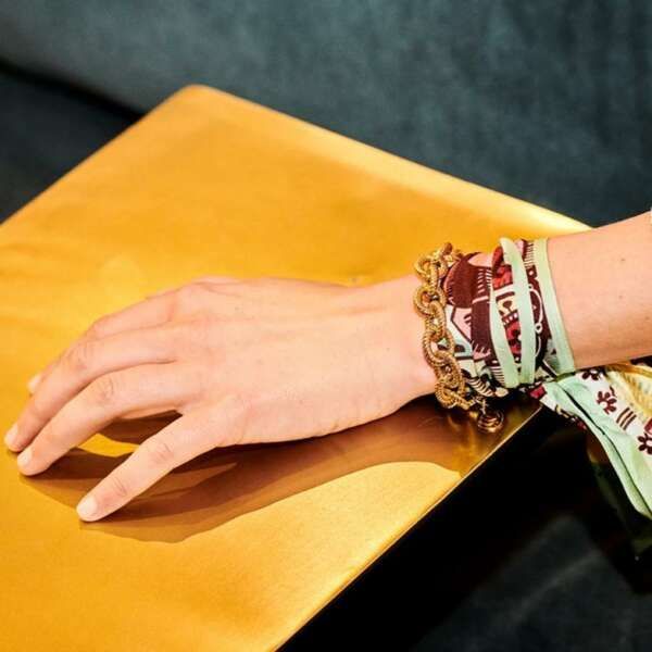 Souvenirs de Pomme Armband Goud Dames (Armband Andrea - CHA4 ) - Illi Roeselare - Accessories & Fashion